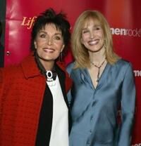 Linda Dano and Nancy Glass at the "Women Rock", Lifetime Television's 5th annual concert for the fight against breast cancer.