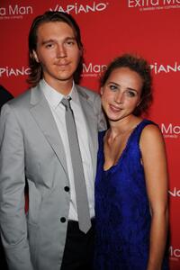 Paul Dano and Zoe Kazan at the New York premiere of "The Extra Man."