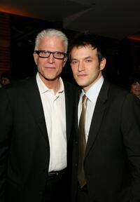 Ted Danson and Adam Rothenberg at the premiere of "Mad Money" - After party.