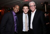 Ted Danson, Finesse Mitchell and Adam Rothenberg at the premiere of "Mad Money" - After party.