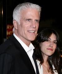 Ted Danson and guest at the premiere of "Mad Money".