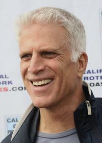 Ted Danson at the Paddle Out Protest at Malibu Surfrider Beach.