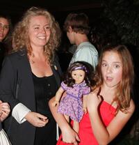 Director Patricia Rozema and Madison Davenport at the premiere of "Kit Kittredge: An American Girl."