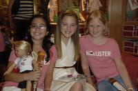 Madison Davenport with fans at the signing of "Kit Kittredge: An American Girl."
