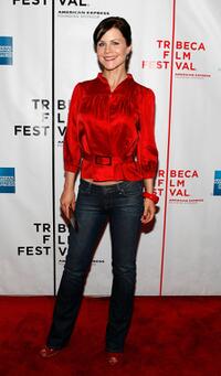Josie Davis at the premiere of "In The Land Of Merry Misfits" during the 2007 Tribeca Film Festival.