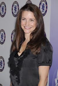 Kristin Davis at the party for the Chelsea Football Club.