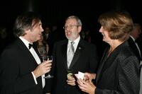 Joe Dante and film reviewer Leonard Maltin at the 19th American Cinematheque Awards.