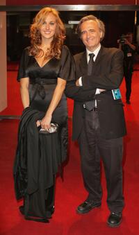 Haley Bennett and Joe Dante at the Premio Persol 3-D Award Ceremony during the 66th Venice Film Festival.