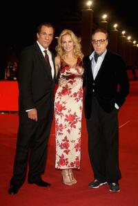 Robert Davi, Eloise DeJoria and Peter Bogdanovich at the premiere for "Dukes" of the 2nd Rome Film Festival.