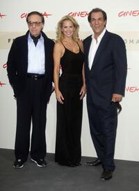 Robert Davi, Eloise DeJoria and Peter Bogdanovich at the premiere for "Dukes" of the 2nd Rome Film Festival.