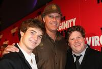 Jacob Davich, Will Ferrell and Zack Pearlman at the screening of "The Virginity Hit."
