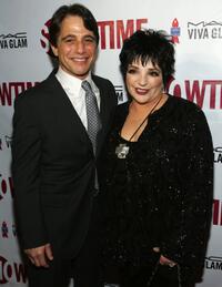 Tony Danza and Liza Minnelli at the Showtime & Broadway Cares/Equity Fights AIDS Presents Liza With A "Z" Screening.