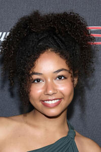 Millie Davis at the New York premiere of Paramount+'s "Secret Headquarters".