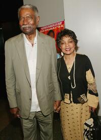 Ossie Davis and Ruby Dee at the Premiere of "She Hate Me".