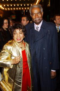 Ossie Davis and Ruby Dee at the opening of "The Gem of the Ocean".