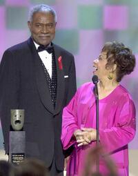 Ruby Dee and Ossie Davis at the 7th Annual Screen Actors Guild Awards.