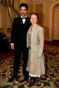 Simon Abkarian and Sally Potter at the Film Society Awards Night Fundraiser.