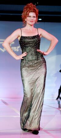Lolita Davidovich at the First Annual 'Runway For Life' celebrity fashion show.