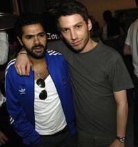 Jamel Debbouze and Ora-Ito at the World Cup 2006 semi-final football match between France vs Portugal.