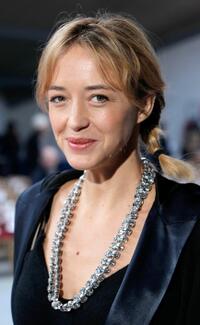 Helene de Fougerolles at the designer Alexis Mabille's spring-summer 2010 haute couture collection show.