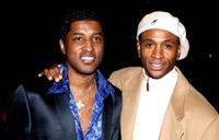 Kenneth Edmonds and Tommy Davidson at the screening of "Soul Food."