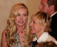 Ellen DeGeneres and Portia de Rossi at the 34th Annual Daytime Emmy Awards.