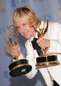 Ellen DeGeneres at the 34th Annual Daytime Emmy Awards.