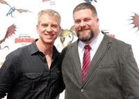 Director/writer Chris Sanders and Dean DeBlois at the premiere of "How To Train Your Dragon."