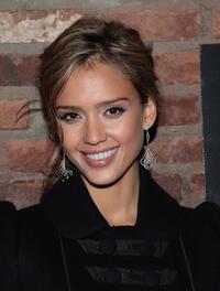 Jessica Alba at the after-party for the premiere of "Awake."