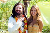 Mike Myers and Jessica Alba in "The Love Guru."