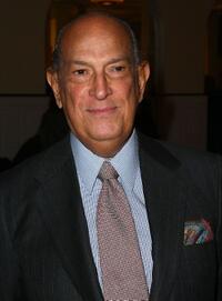 Oscar de la Renta at the Mercedes-Benz Fashion Week.