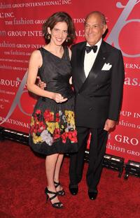 Oscar de la Renta and Guest at the Fashion Group International's 26th Annual Night of Stars.