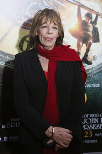 Frances de la Tour at the New York premiere of "Hugo."