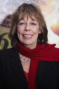 Frances de la Tour at the New York premiere of "Hugo."