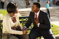 Viola Davis as Ellen and Derek Luke as Joshua Hardaway in "Tyler Perry's Madea Goes to Jail."