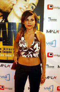 Elena Anaya at the Spain premiere of "Al otro lado de la cama."