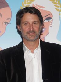 Antoine de Caunes at the premiere of "LAge Des Tenebres."