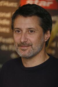 Antoine de Caunes at the opening night of the 10th comedian film festival of "LAlpe DHuez."