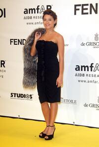 Emma De Caunes at the amfARs Inaugural Cinema Against AIDS Rome.