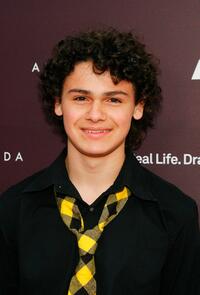 Brett Delbuono at the premiere of "The Andromeda Strain."