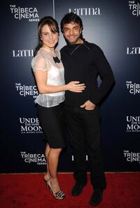 Kate del Castillo and Eugenio Derbez at the screening of "Under The Same Moon."