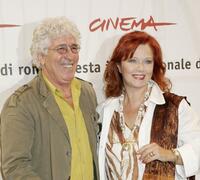 Ninetto Davoli and Agostina Belli at the photocall of "Uno Su Due" during the Rome Film Festival (Festa Internazionalel di Roma).