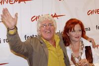 Ninetto Davoli and Agostina Belli at the photocall of "Uno Su Due" during the Rome Film Festival (Festa Internazionalel di Roma).