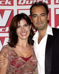 Ronni Ancona and Alistair McGowan at the TV Quick Awards.