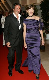 Richard Anconina and Catherine Colonna at the 58th International Cannes Film Festival opening night gala.