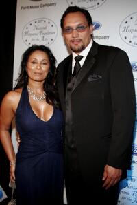 Jimmy Smits and Wanda De Jesus at the National Hispanic Foundation of the Arts 10th Anniversary Celebration.