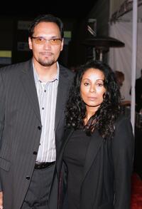 Jimmy Smitts and Wanda De Jesus at the Macy's Passport 2006 Gala and Fashion show.