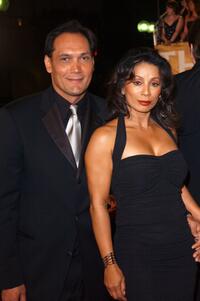 Jimmy Smits and Wanda De Jesus at the 29th Annual People's Choice Awards.