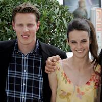 David Ellison and Jennifer Decker at the photocall of "Flyboys" during the 58th International Cannes Film Festival.