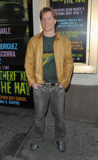 Bill Dawes at the Broadway opening night of "The Motherf**cker with the Hat" in New York.